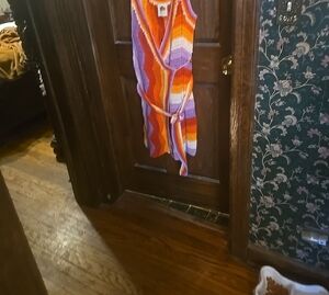 Colorful Striped Knit Dress